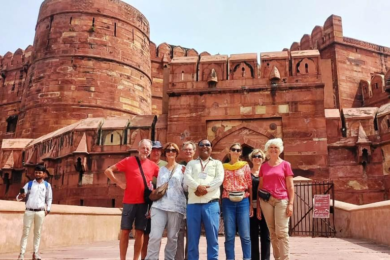 Agra: Skip-the-Line Taj Mahal & Agra Fort Private TourAgra: Taj Mahal & Agra Fort Private Tour ohne Anstehen