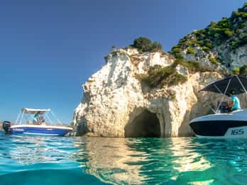 Zante: Tour privato in barca nel sud dell'isola