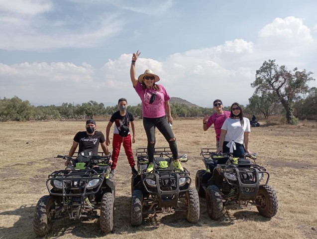 Visit Teotihuacan 3hr. ATV Tour Hotspots & Local Majestic Caves in Teotihuacan