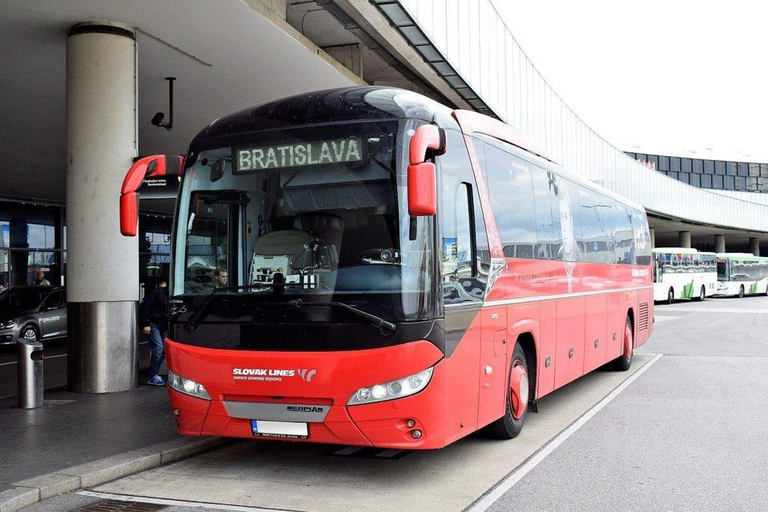 Bratislava: Bus Transfer to/from Vienna AirportSingle from Bratislava Mlynske Nivy to Vienna Airport T1