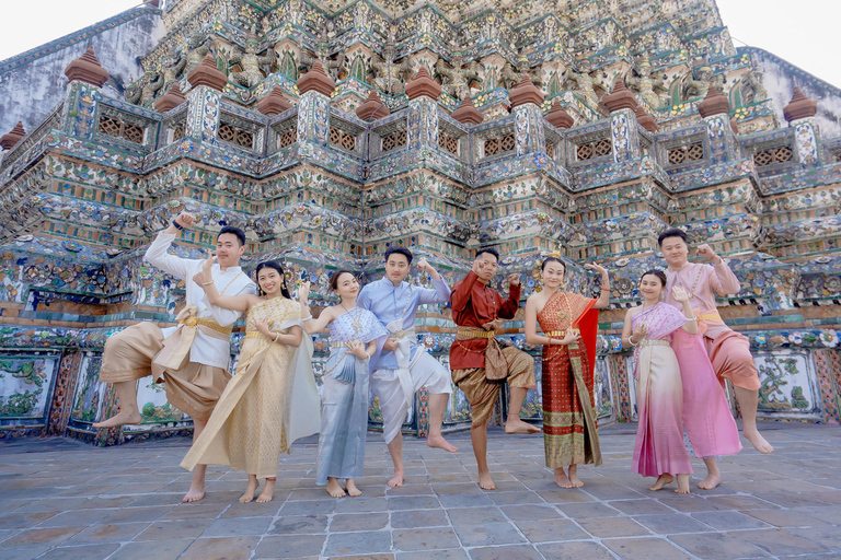 Professional Thai Costume Photography at Wat Arun, Bangkok 1 Hour Photography (per person) at Wat Arun