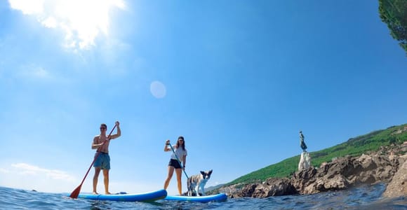 Opatija: Guten Morgen SUP-Abenteuer