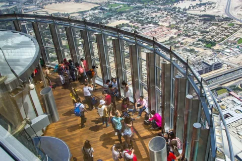 Dubaï : Visite privée d'une jounée avec billet pour le Burj Khalifa