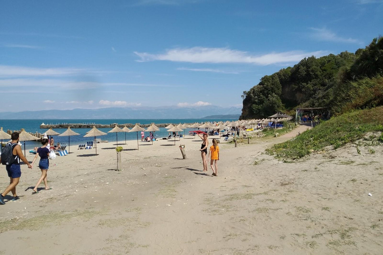 Desde Tirana/Durres/Golem: Cabo de Rodón con cata de vinosTour privado desde Tirana o Durres