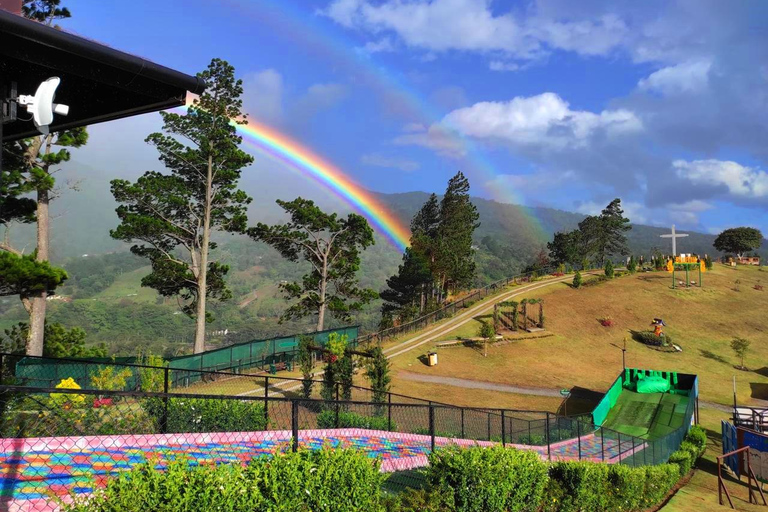 Boquete: Mountain Park with 40m Donut Slide & Volcano Views