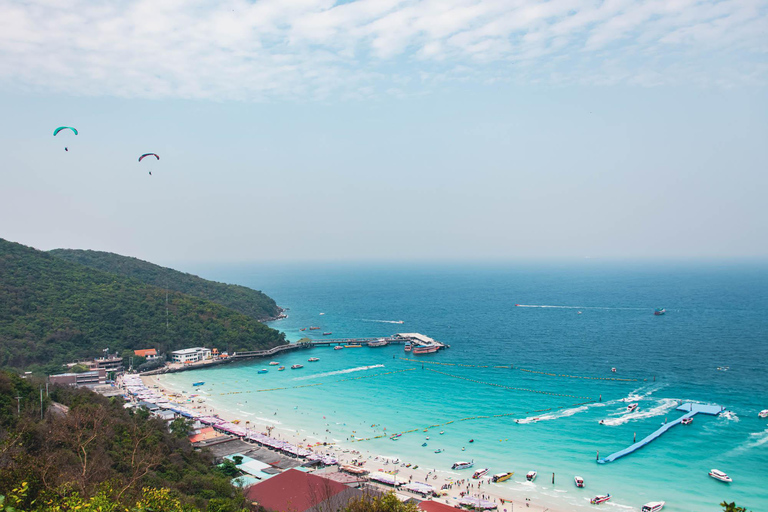 Desde Bangkok: tour en grupo reducido a la playa de Pattaya y la isla de CoralTour privado