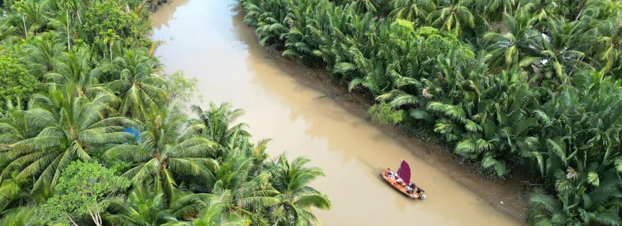 Ho Chi Minh Ville : Excursion d'une journée dans le delta du Mékong avec déjeuner et boissons