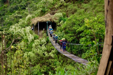 Inca Jungle Trek to Machu Picchu 3 days Rafting and Zipline