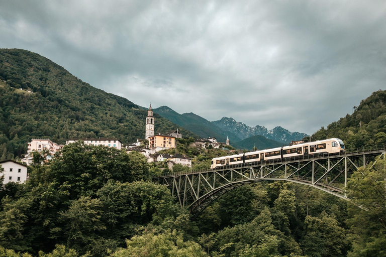 Zurich: Hardcore Swiss Train Tour–4 Scenic Railways in 1 day Excluding Train Tickets