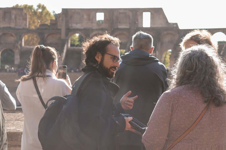 Rom: Colosseum Colosseum, Forum Romanum och Palatinerberget Guidad tur