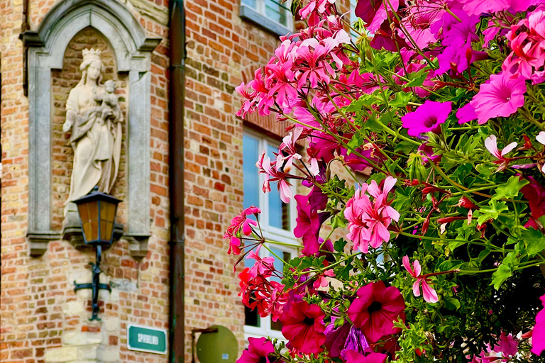 Bruges History Taxi - drive & walk tour (Choose pick up)