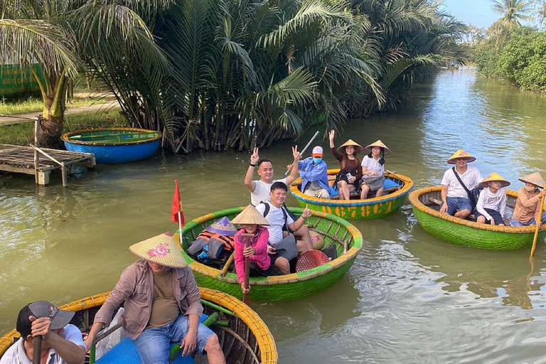 Hoi An: Coconut Forest, Marble Mountains & Boat Tour Small Group Tour