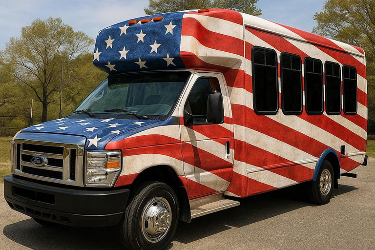 D.C:Monumenti e Storia Tour guidato in furgone americano (Hop-on Hop-off)