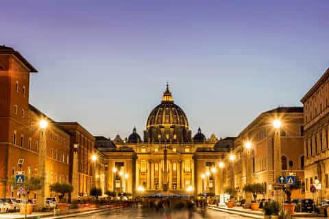 Rome : billet d'entrée basilique Saint-Pierre et dôme avec audioguide