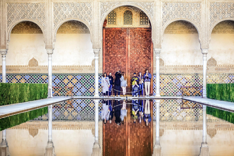 Granada: Alhambra y Palacios Nazaríes Visita guiada en grupo reducido