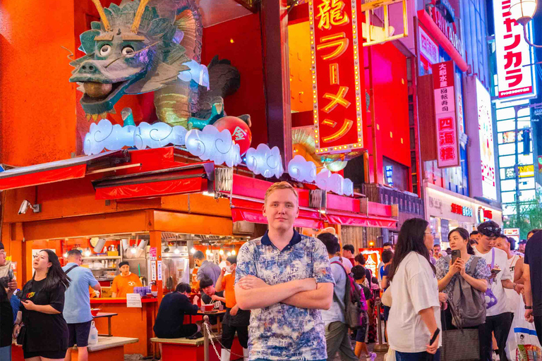 Privat upplevelse med vibrerande fotografering i OsakaLivfull fotoshoot-upplevelse i Osaka