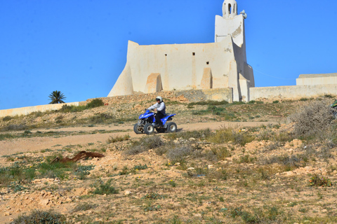 Djerba : 01h30 Quad trip to the blue lagoon