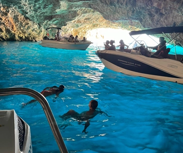 Kotor: Blue Cave, Snorkelling & Kotor Bay 3 hour Boat Tour