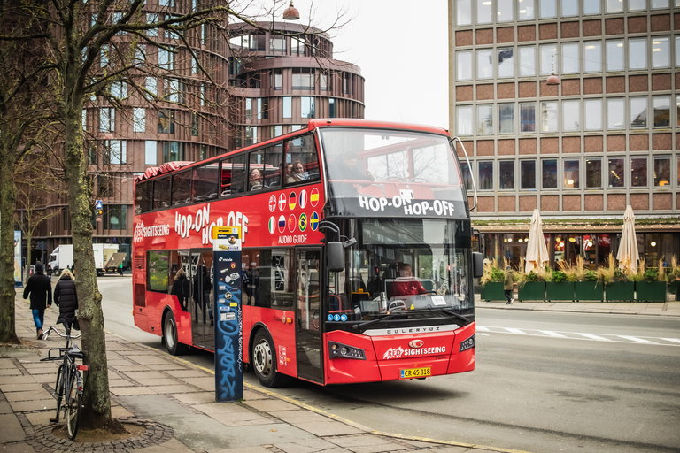 Copenhague: Circuito do Ônibus Hop-On Hop-Off com Passeio de Barco OpcionalTour de ônibus hop-on hop-off de 48 horas