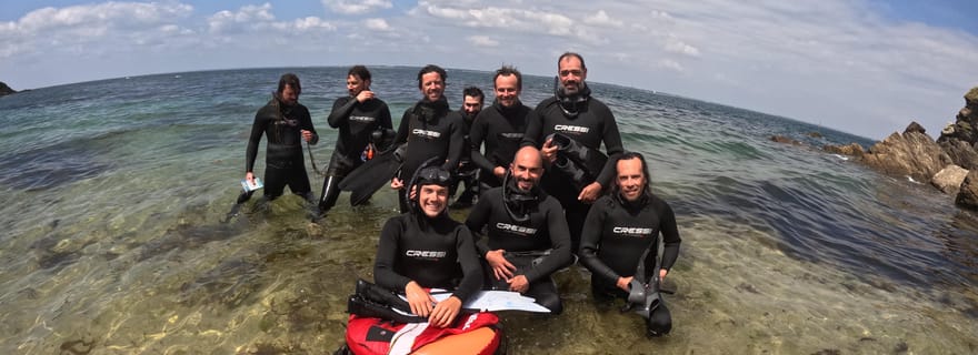 Groix : Stages Initiation Apnée / Plongée sous-marine