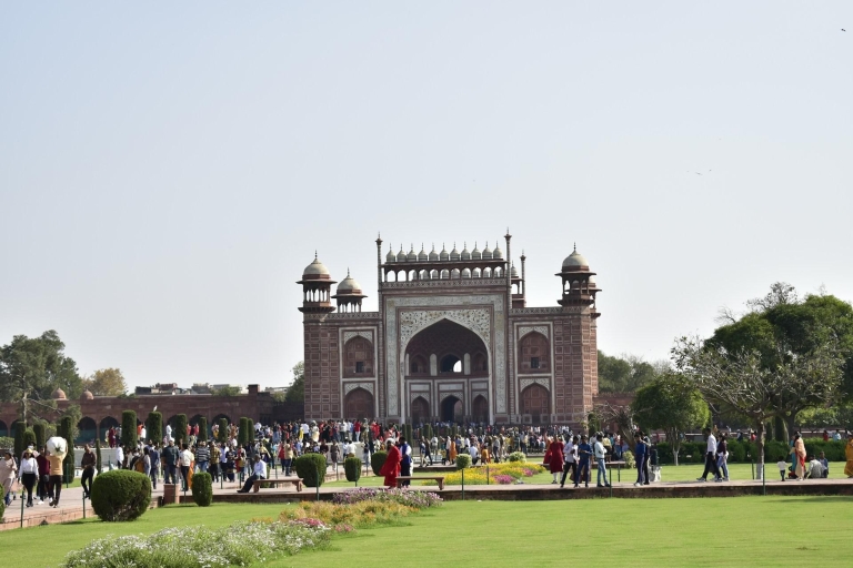 Coupe-file Taj Mahal Sunrise et visite privée du fort d'AgraTout compris