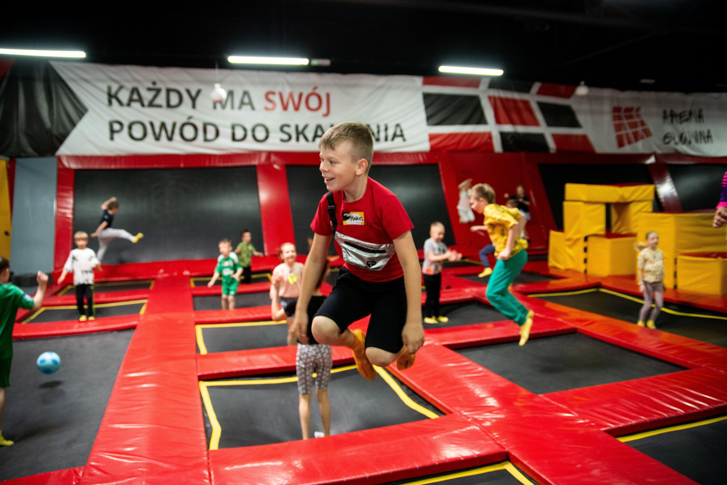 Radom: Eintrittskarte für den Trampolinpark mit 17 Spielbereichen