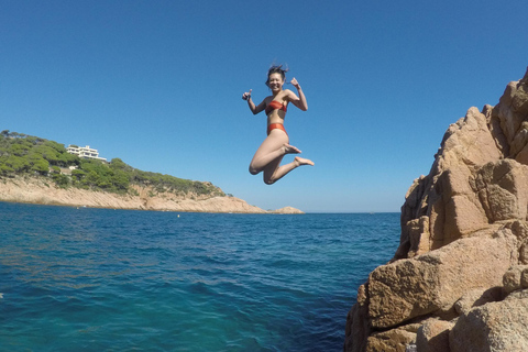 From Barcelona: Costa Brava Private Tour with Lunch KAYAK, SNORKEL & CLIFF JUMP