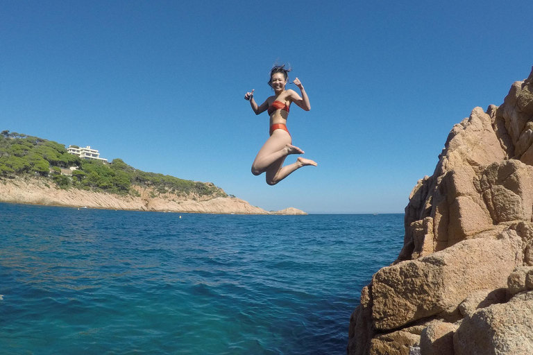 From Barcelona: Costa Brava Private Tour with Lunch KAYAK, SNORKEL & CLIFF JUMP