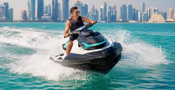 Doha Jet Ski Adventure: Speed, Skyline & Arabian Gulf
