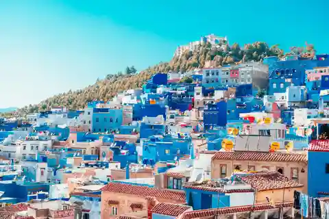 Från Marrakech: Chefchaouen via fez och Rabat i 3-dagars tur