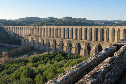 From Lisbon: Knights Templar Route – Tomar & Almourol Castle Private Tour by Touring Van (1-8 guests)