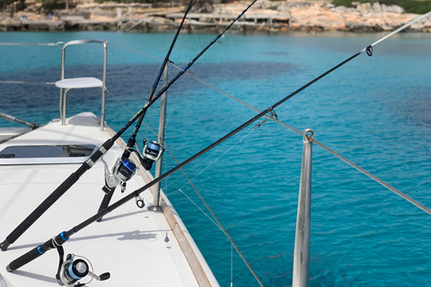 Heraklion: Crucero en catamarán por la isla de Dia para familias y niños