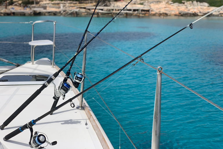 Héraklion : Croisière en catamaran sur l&#039;île de Dia pour les familles et les enfants