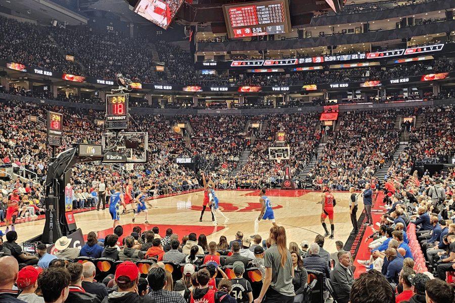 Toronto: Toronto Raptors NBA Spiel Ticket in der Scotiabank Arena. Foto: GetYourGuide