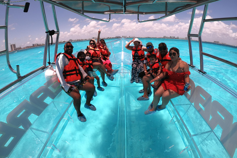 Cancun: ClearBoat Tour of the Caribbean Sea