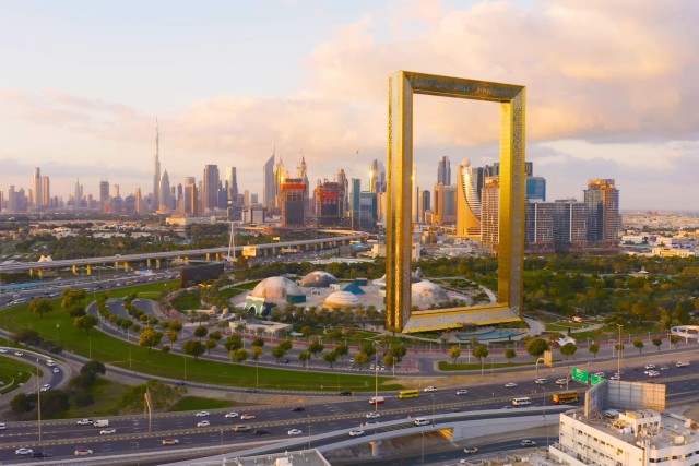 Dubai: toegangsticket voor het Dubai Frame met toegang tot het dek