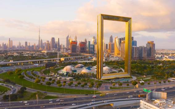 Dubai: Eintrittskarte für den Dubai Frame mit Zugang zum Deck
