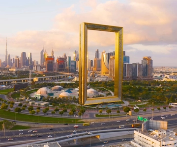 Billet d'entrée au cadre de Dubaï avec accès au pont