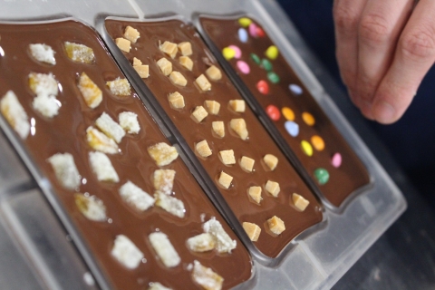 York: Workshop zur Herstellung von Schokoladenriegeln im Cocoa House