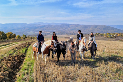 Sofia: Horse riding through the nearest paradise to Sofia