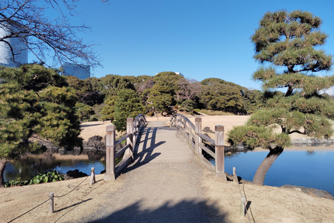 Tokyo: Hama-rikyu Garden Guided Tour with Entry Ticket
