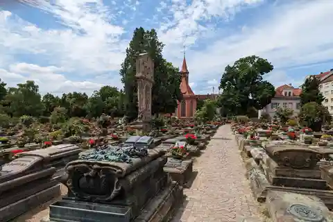 Norimberga: St. Johannis Friedhof &Hesperidengärten IN TEDESCO