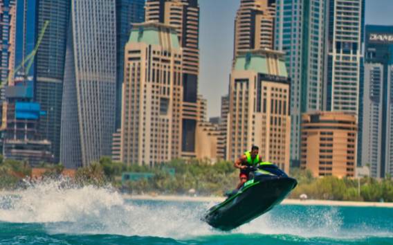 Jet Ski Tour durch Dubai: Burj Al Arab 30 Min