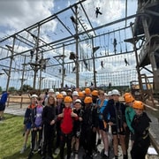 Dublin: Adventure Tower Pass with High Ropes & Zipline