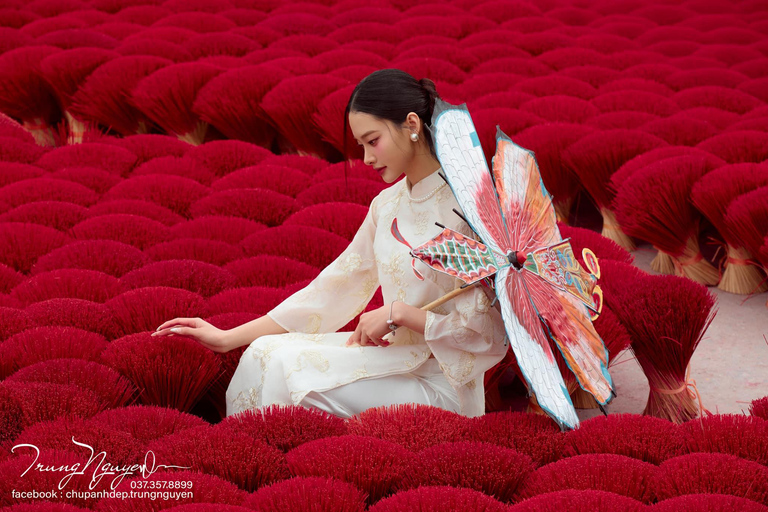 Hanoi Nhan Hien Sculpture Village or Hat and Incense Village Local Guide In Incense Village without Car Transfer & Ticket