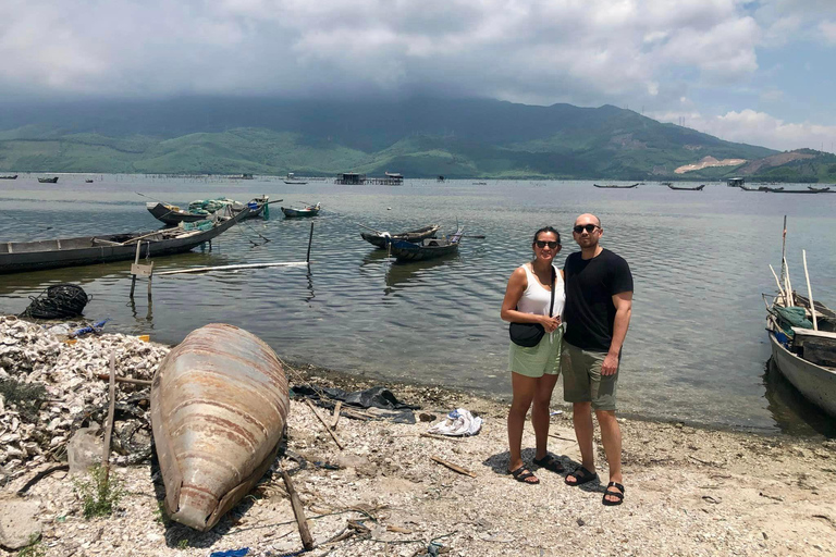 Von Hue aus: Hoi An Bustransfer mit Hai Van Pass &amp; Marmor ...