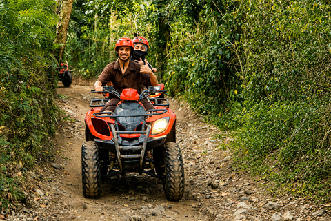 Ubud: Ayung River Rafting & Kuber Quad with Cave & Waterfall Single/Tandem ATV Quad & River Rafting | Transfer Gianyar