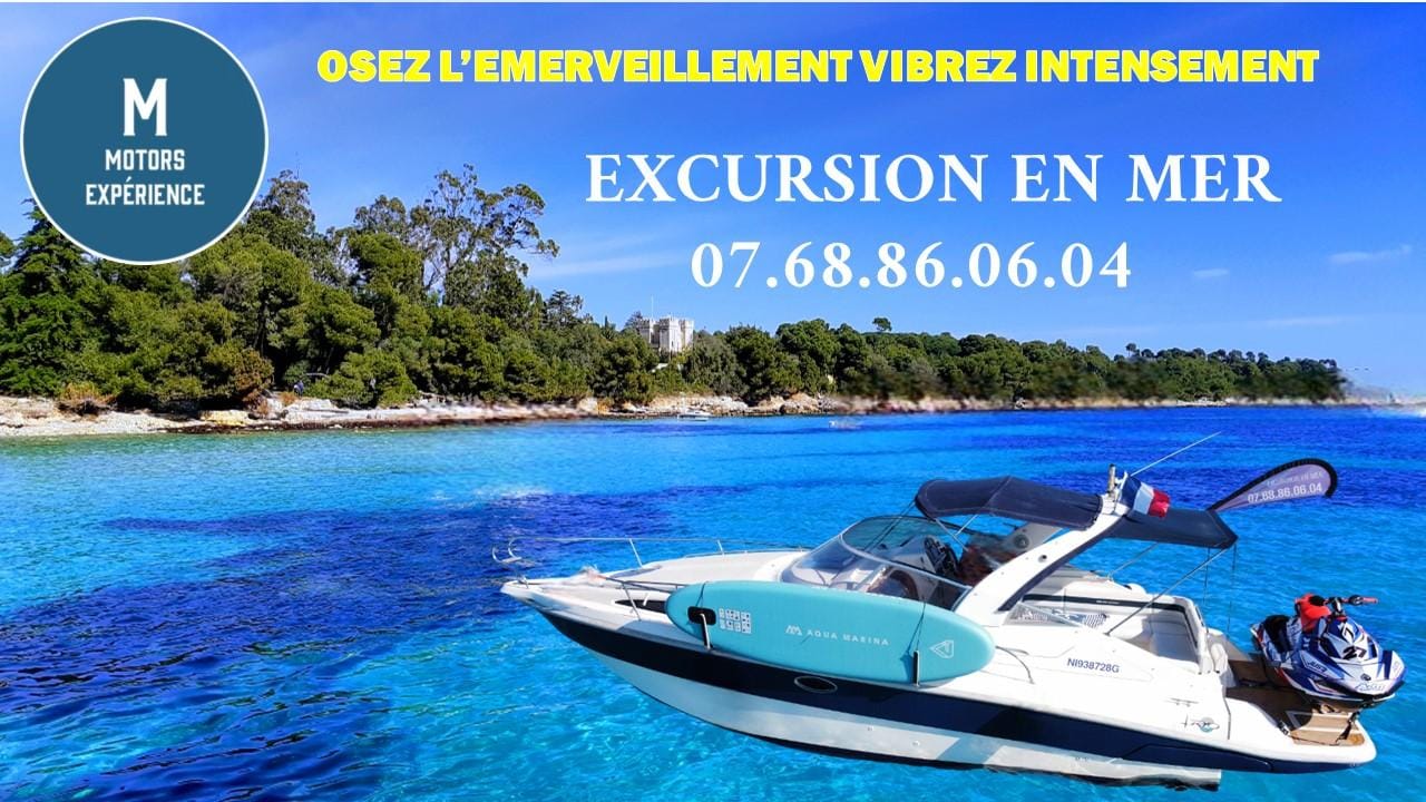 Cannes: private Bootstour Mandelieu Théoule Iles de Lérins