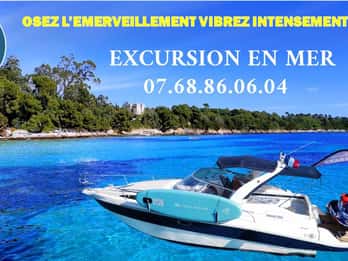 Cannes : tour en barco privado Mandelieu Théoule Iles de Lérins
