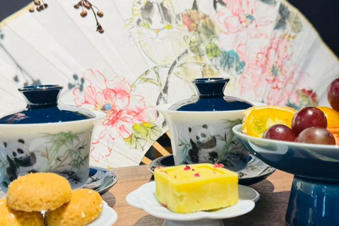 Sichuan: Wenshu Chali Tea House Entry Ticket Double Herbal Gongfu Tea